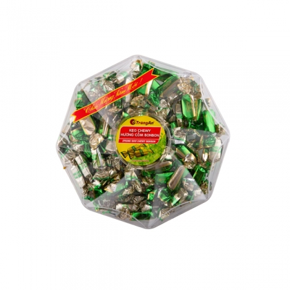 KẸO CHEWY CỐM HỘP TRÒN 300g